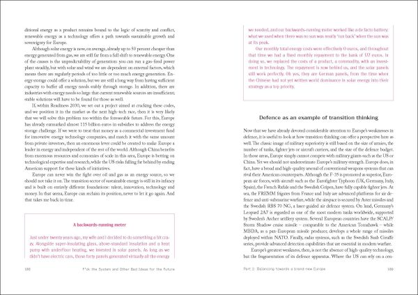 Book cover of F*ck the System and Other Bad Ideas for the Future: Can Europe Become a Real Superpower? Published by Lannoo Publishers.