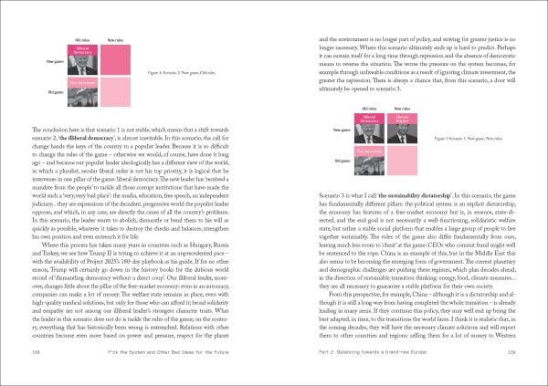 Book cover of F*ck the System and Other Bad Ideas for the Future: Can Europe Become a Real Superpower? Published by Lannoo Publishers.