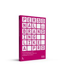Book cover of Personal Branding Like a PRO: A Step-by-Step System to Build Trust and Monetize Your Audience. Published by Lannoo Publishers.