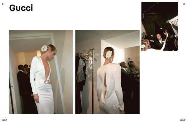 Book cover of Sarajevo to Paris: Marleen Daniëls, with a fashion model with bouffant hair, wearing a large floral garment. Published Hopper&Fuchs.