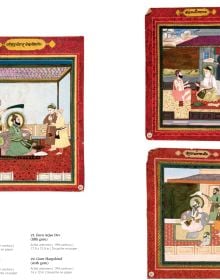 Book cover of Splendors of Punjab Heritage: Art from the Khanuja Family Collection, with The Singh Twins, The Golden Temple, Dukh Bhanjani Beri. Published by Roli Books.
