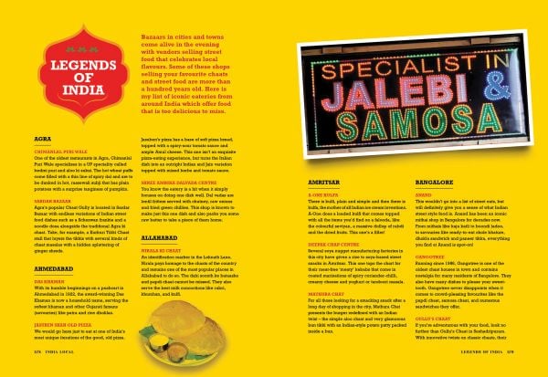 Book cover of India Local: Classic Street Food Recipes. Published by Roli Books.