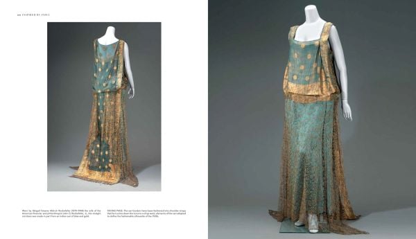 Book cover of Inspired By India: How India Transformed Global Design, featuring a Cartier Hindu Necklace. Published by Roli Books.