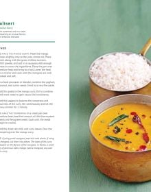 Book cover of Paachakam: Heritage Cuisine of Kerala, with a ring of Indian spices. Published by Roli Books.