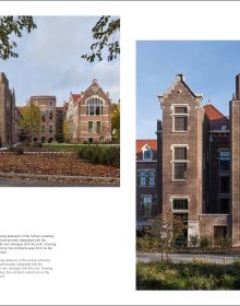 Book cover of Dutch Architects Today; featuring modern architecture. Published by Lannoo Publishers.
