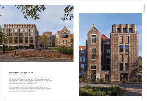 Book cover of Dutch Architects Today; featuring modern architecture. Published by Lannoo Publishers.