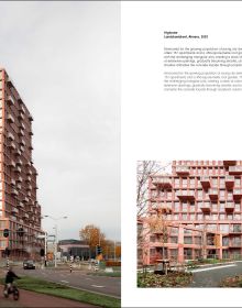 Book cover of Dutch Architects Today; featuring modern architecture. Published by Lannoo Publishers.