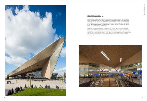 Book cover of Dutch Architects Today; featuring modern architecture. Published by Lannoo Publishers.