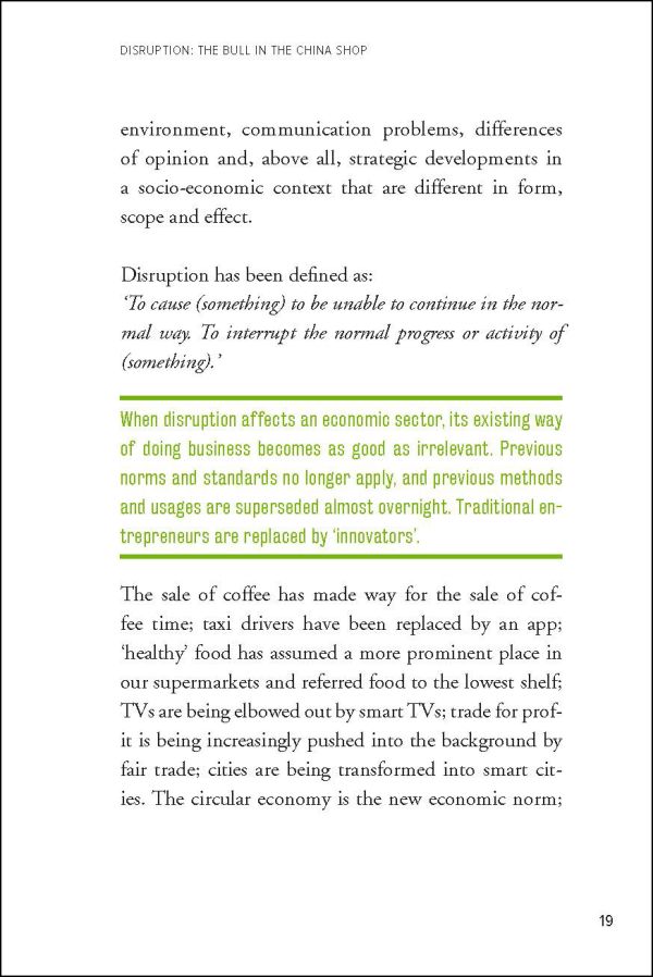 Book cover of Disruption@WORK. Published by Lannoo Publishers.