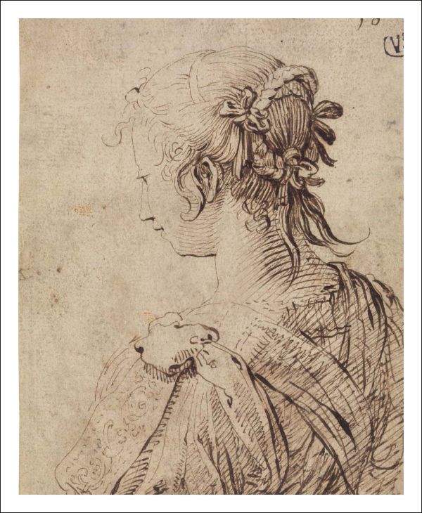 Old master drawing of lions feasting on naked figures, on cover of 'European Old Master Drawings, From the Bruges Print Room', by Lannoo Publishers.