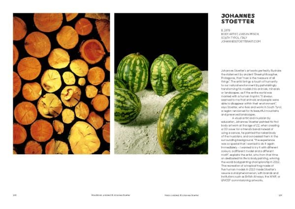 Book cover of The Art of Optical Illusion, featuring a giant optical illusion created at the Louvre Museum by street artist JR. Published by Lannoo Publishers.