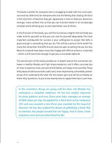 Triple colour silhouette of figure jumping in air, on blue cover, 'Egopreneur, Reach the Top Without Losing Yourself', by Lannoo Publishers.