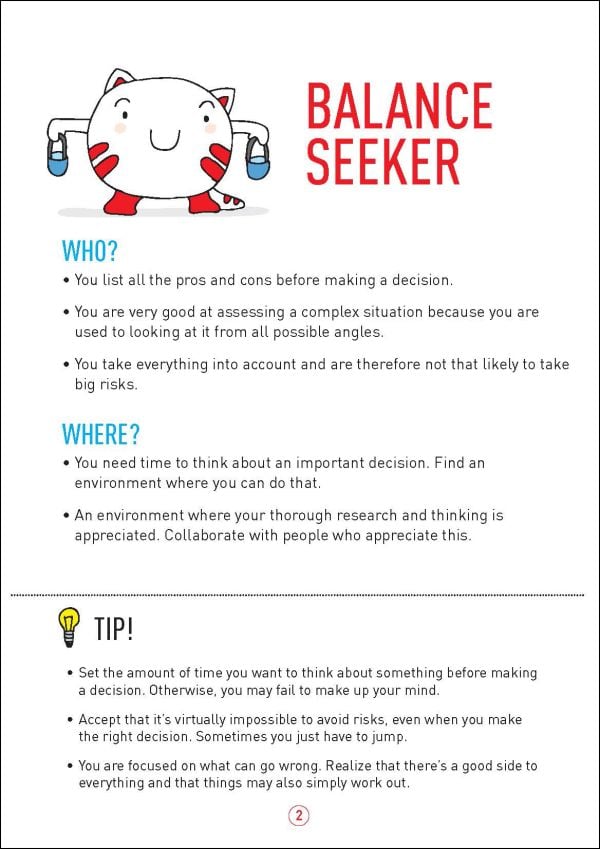 Three white cartoon cats in competitive action, on cream cover, on 'Go With Your Talent, Card Set for Young Talent', by Lannoo Publishers.