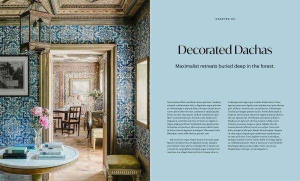 Green forest through large red paned window, on cover of 'How To Get Away, Cabins, cottages, hideouts and the design of retreat', by Lannoo Publishers.