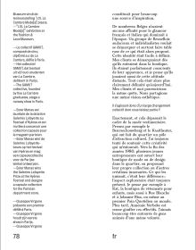 Torso of model in white shirt and trousers with large horseshoe around neck, on cover of 'Brussels Touch', by Lannoo Publishers.