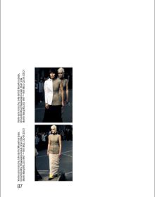 Torso of model in white shirt and trousers with large horseshoe around neck, on cover of 'Brussels Touch', by Lannoo Publishers.