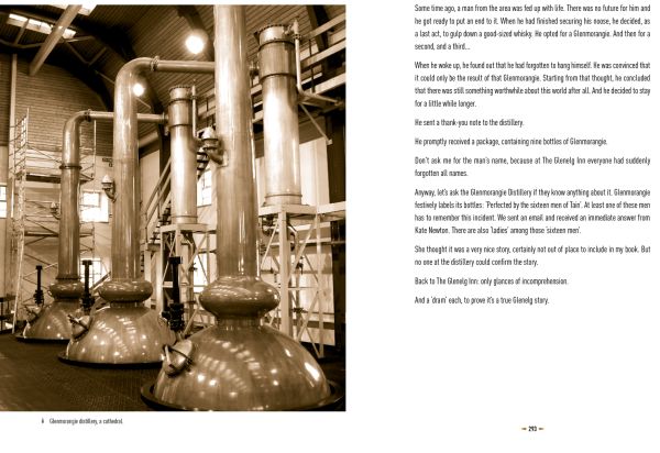 Rich brown cover of 'The Whisky Book, Everything you didn’t know about the water of life', by Lannoo Publishers.