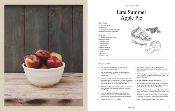 Book cover of Escape to the Country, with an old American farm truck, fresh fruit and vegetables on a tray with watering can resting on trunk door. Published by Lannoo Publishers.