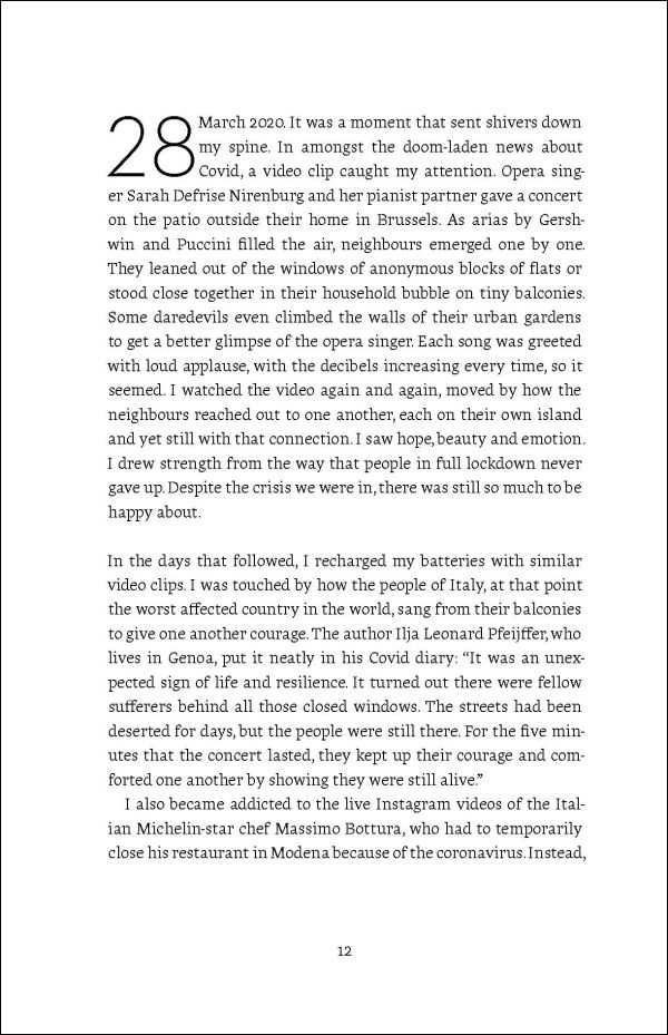 Figure in bathing suit jumping out of blue water with brown backdrop, on cover of 'The Mental Reset, How hybrid work and life strengthen your resilience', by Lannoo Publishers.