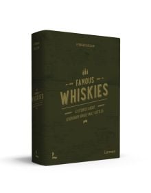 Book cover of 'Wonderful Whiskies, 40 Bottles With An Unusual Story'. Published by Lannoo Publishers.