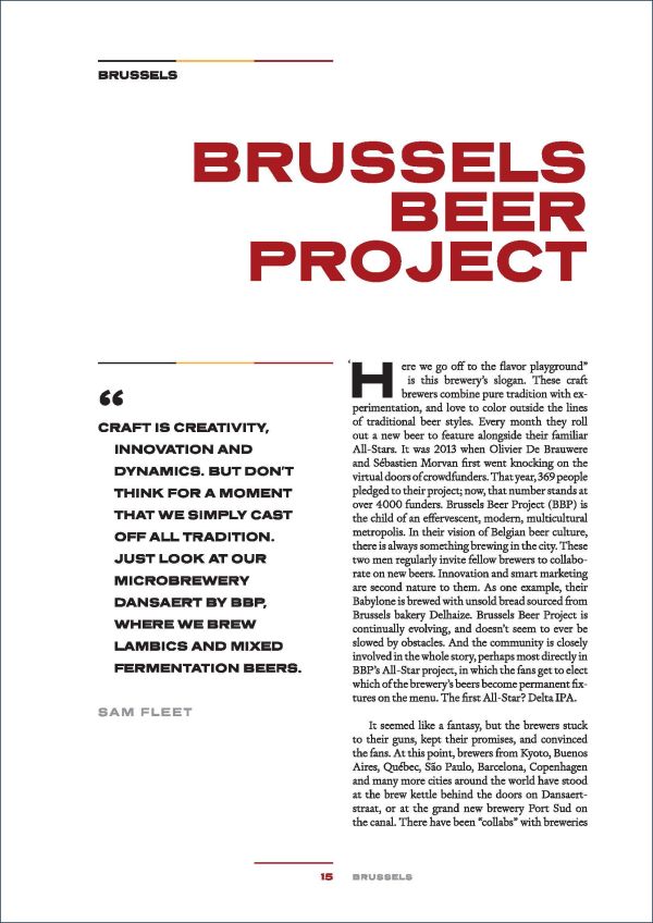 Book cover of Brewers of Belgian Beer, Belgian Beer Culture in 50 Amazing Stories, featuring a large vat. Published by Lannoo Publishers.