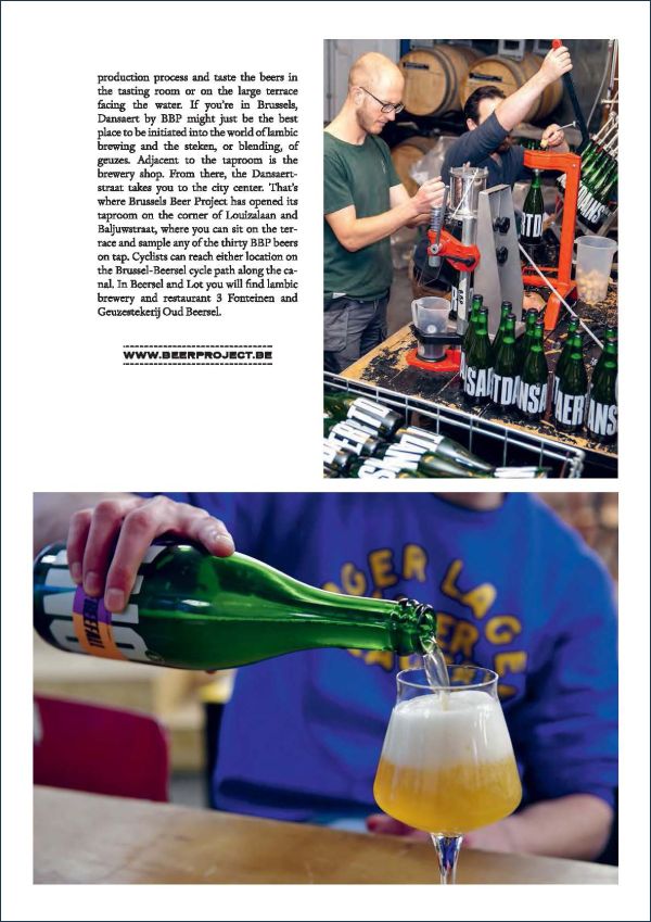 Book cover of Brewers of Belgian Beer, Belgian Beer Culture in 50 Amazing Stories, featuring a large vat. Published by Lannoo Publishers.