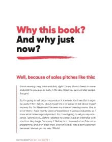 Book cover of 'Why Now?, Because your prospects should have been customers yesterday'. Published by Lannoo Publishers.