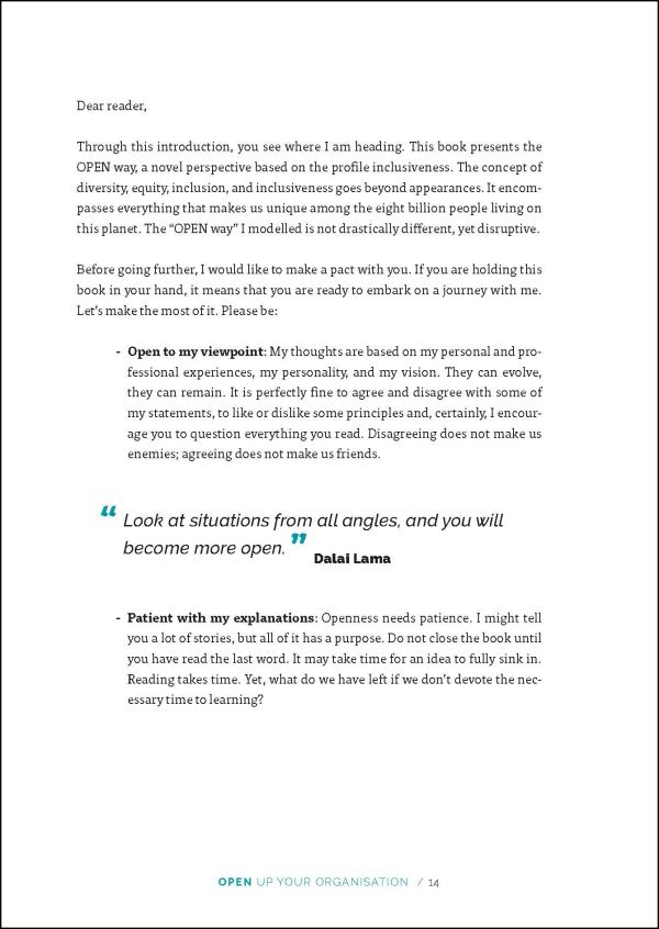 Book cover of Open up Your Organisation, Fully Embrace Diversity with Profiles Inclusiveness, with a tree made of hands. Published by Lannoo Publishers.