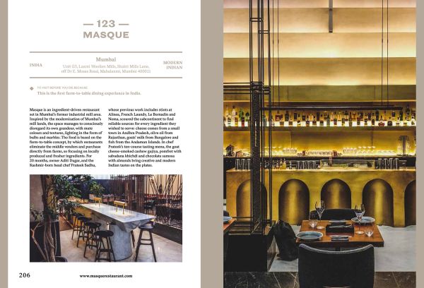 Book cover of Amélie Vincent's 150 Restaurants You Need to Visit Before You Die. Published by Lannoo Publishers.