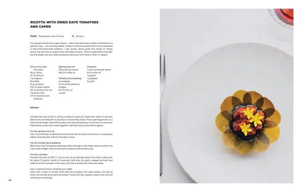 Book cover of Door 73, featuring two male chefs smiling at camera. Published by Lannoo Publishers.