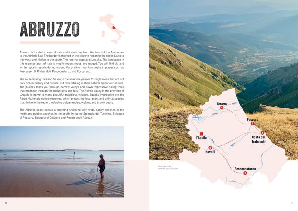 Book cover of Annette Canini Daems' Italia con gusto e amore: Road Trip to the Roots of Italian cuisine, with street food, and red chilies. Published by Lannoo Publishers.