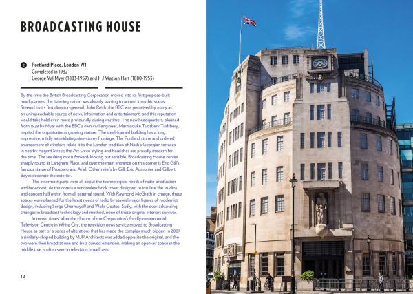 London's grey brutalist National Theatre, on cover of 'Best Buildings - Britain', by Luster Publishing.