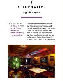 Book cover of The 500 Hidden Secrets of Porto with columned balustrade. Published by Luster Publishing.