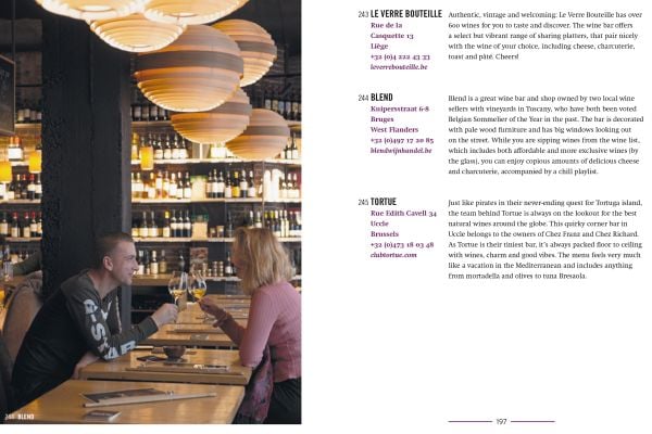 Plate of fried food with kale and lemon slice, glass of beer on walnut table, on cover of 'Belgium for Foodies', by Luster Publishing.