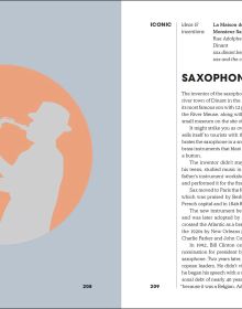 Collection of small circles featuring digital illustrations of iconic Belgian images, on yellow cover of '100 Belgian Icons', by Luster Publishing.