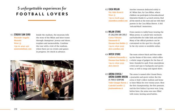 Book cover of The 500 Hidden Secrets of Milan, with a tall rusted metal structure surrounded by dry grass. Published by Luster Publishing.