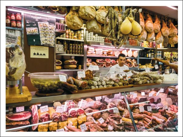 Book cover of The 500 Hidden Secrets of Rome, featuring a mosaic of swimmers diving, pictured near a diving springboard. Published by Luster Publishing.