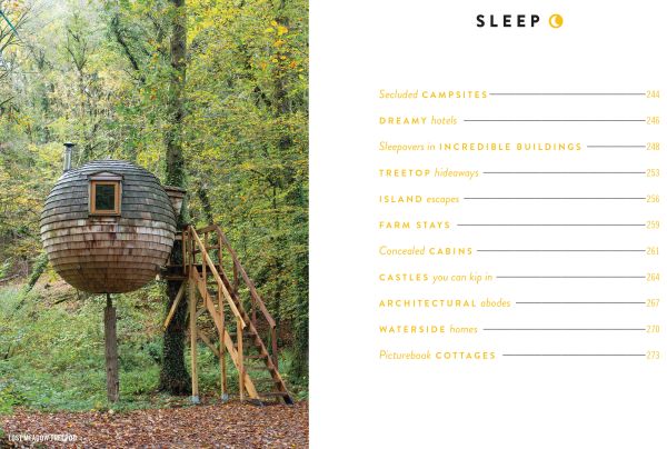 Book cover of Hidden England, with The Minack Botanical Gardens in Penzance overlooking the sea. Published by Luster Publishing.