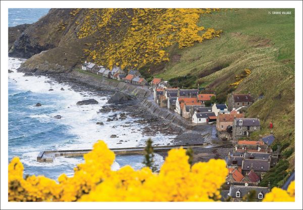 Book cover of Hidden Scotland; featuring a walker on a Munro. Published by Luster Publishing.