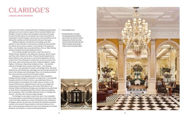 地図・旅行ガイド GREAT HOTELS OF THE WORLD CLASSIC HOTEL Grand Hotels of the World - ACC Art Books US