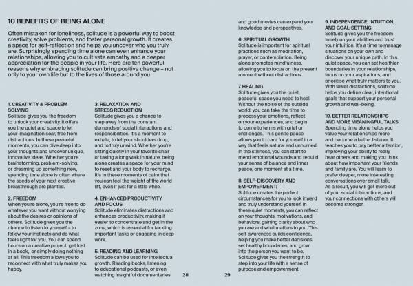 Book cover of The Little Book of Solitude: The Power of Being Alone for Insight & Creativity. Published by Luster Publishing.