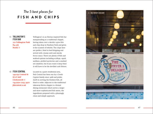 Book cover of The 500 Hidden Secrets of London, featuring Brixton Village market. Published by Luster Publishing.