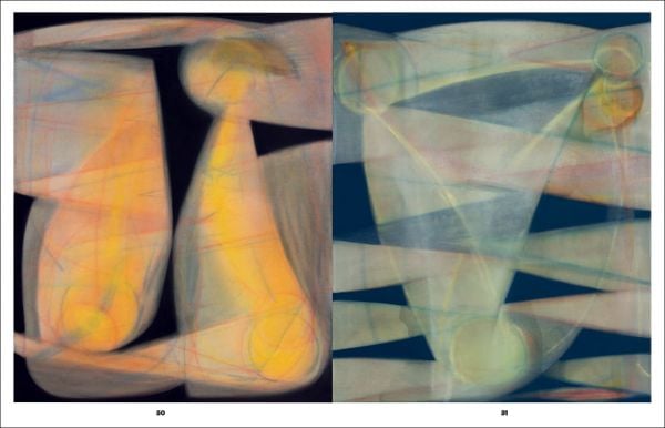 Book cover of Julien Saudubray. Watching, with detail of oil and pastel on canvas titled 'Watching #34'. Published by Exhibitions International.