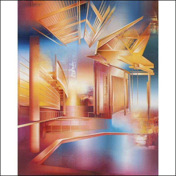 Book cover of CRUS, Martin Kobe, Mirjam Völker, Robert Seidel, Titus Schade, featuring four photos of landscape and architectural paintings. Published by Waanders Publishers.