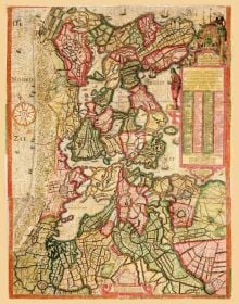 Book cover of Views of Haarlem: The City Depicted in the Seventeenth Century, with painting of St Bavo’s Church. Published by Waanders Publishers.