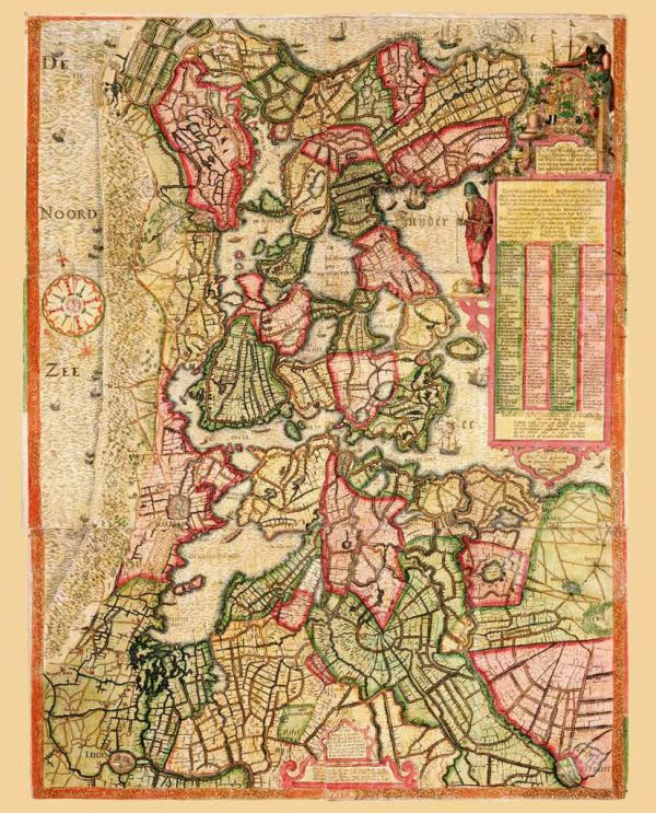 Book cover of Views of Haarlem: The City Depicted in the Seventeenth Century, with painting of St Bavo’s Church. Published by Waanders Publishers.