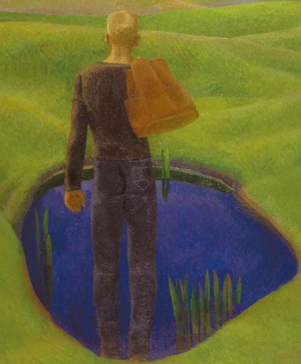 Book cover of Kaleidoscope of (Hi)stories - Art from Ukraine, with small sections of paintings. Published by Waanders Publishers.