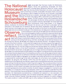 Book cover of The National Holocaust Museum and the Hollandsche Schouwburg. Published by Waanders Publishers.