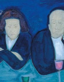 Book cover of Marianne von Werefkin: Pioneer of Expressionism, with a painting titled Tragic Mood, featuring a figure in red and black. Published by Waanders Publishers.