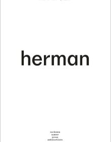 Book cover of herman de vries - publisher. Published by Waanders Publishers.